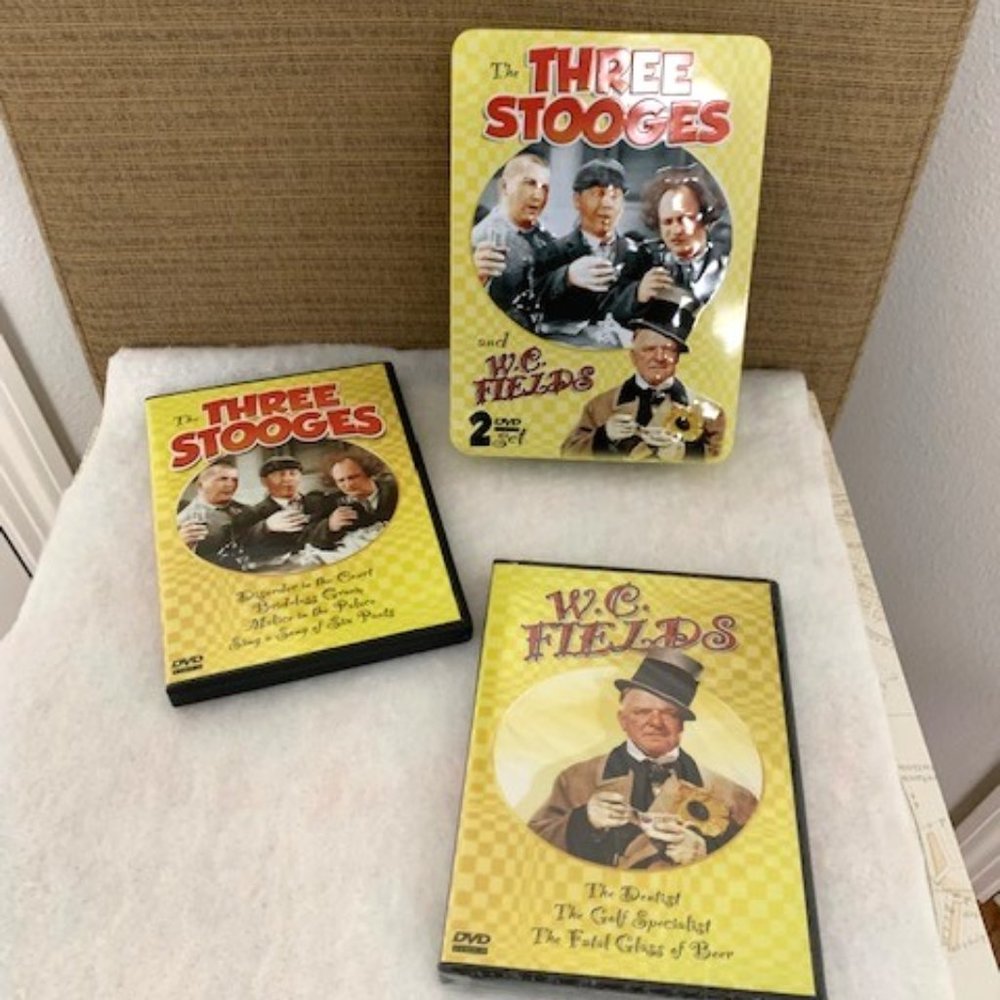 The Three Stooges DVD's